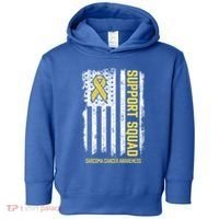 Sarcoma Cancer Gift Support Squad Sarcoma Cancer Awareness Gift Toddler Hoodie thumb 0