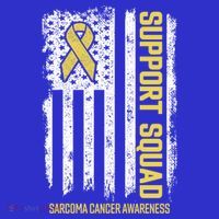Sarcoma Cancer Gift Support Squad Sarcoma Cancer Awareness Gift Tank Top thumb 6