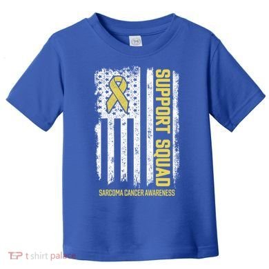 Sarcoma Cancer Gift Support Squad Sarcoma Cancer Awareness Gift Toddler T-Shirt