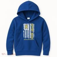 Sarcoma Cancer Gift Support Squad Sarcoma Cancer Awareness Gift Kids Hoodie thumb 0