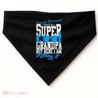 Super Cool Grandpa USA-Made Doggie Bandana thumb 0