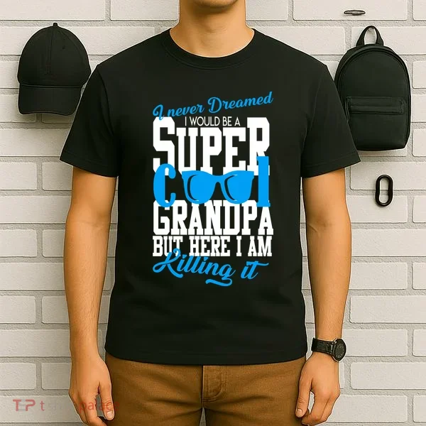 Super Cool Grandpa T-Shirt