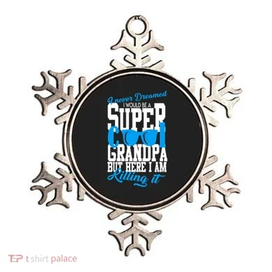 Super Cool Grandpa Ornament