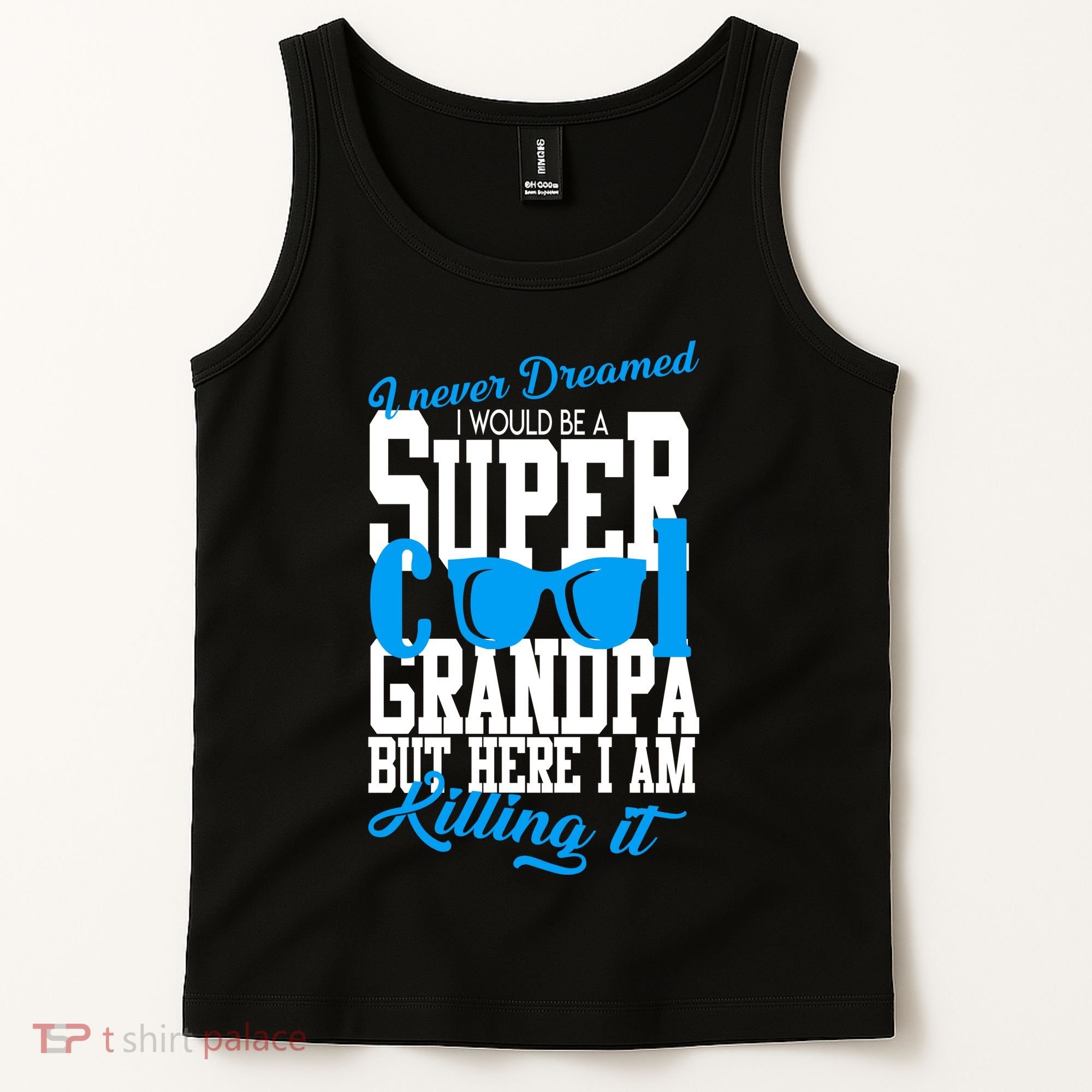 Super Cool Grandpa Tank Top