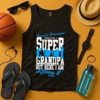 Super Cool Grandpa Tank Top thumb 4
