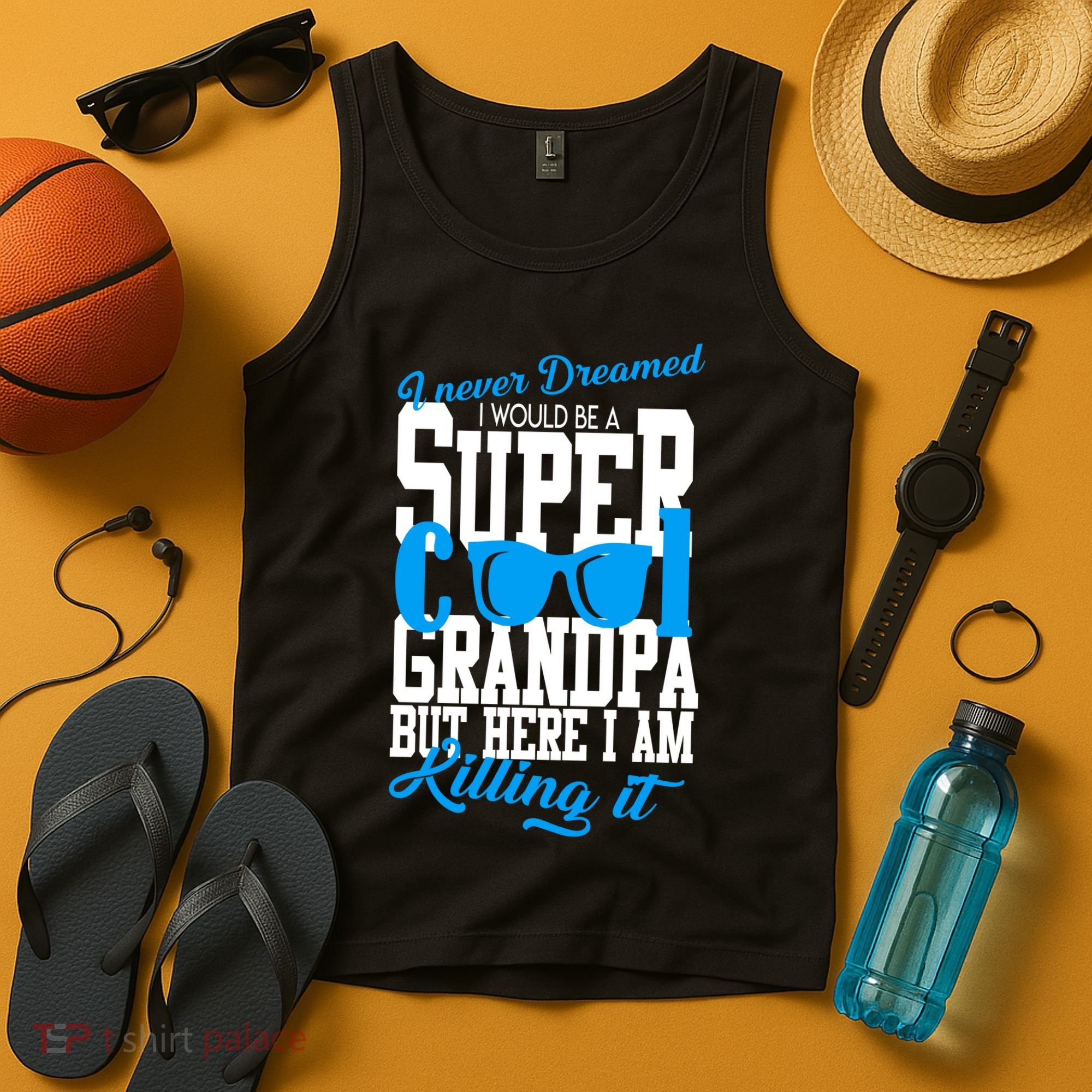 Super Cool Grandpa Tank Top