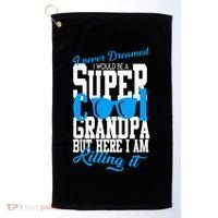 Super Cool Grandpa Golf Towel thumb 0