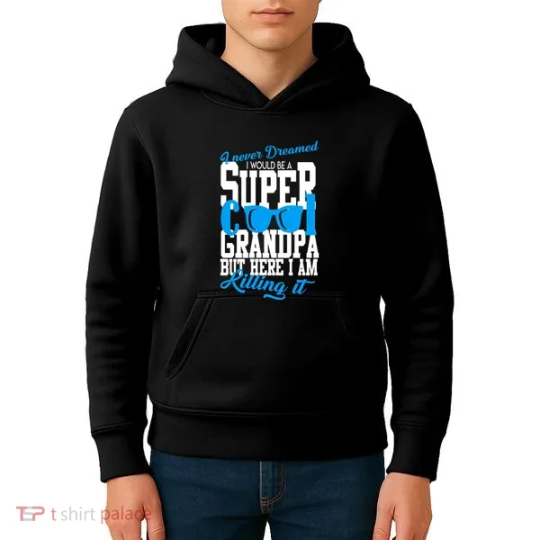Super Cool Grandpa Kids Hoodie