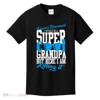 Super Cool Grandpa Kids T-Shirt thumb 0