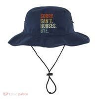 Sorry Cant Horses Bye Funny Horse Bucket Hat thumb 0