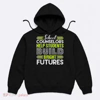 School Counselors Help Students Build Bright Futures Hoodie thumb 0