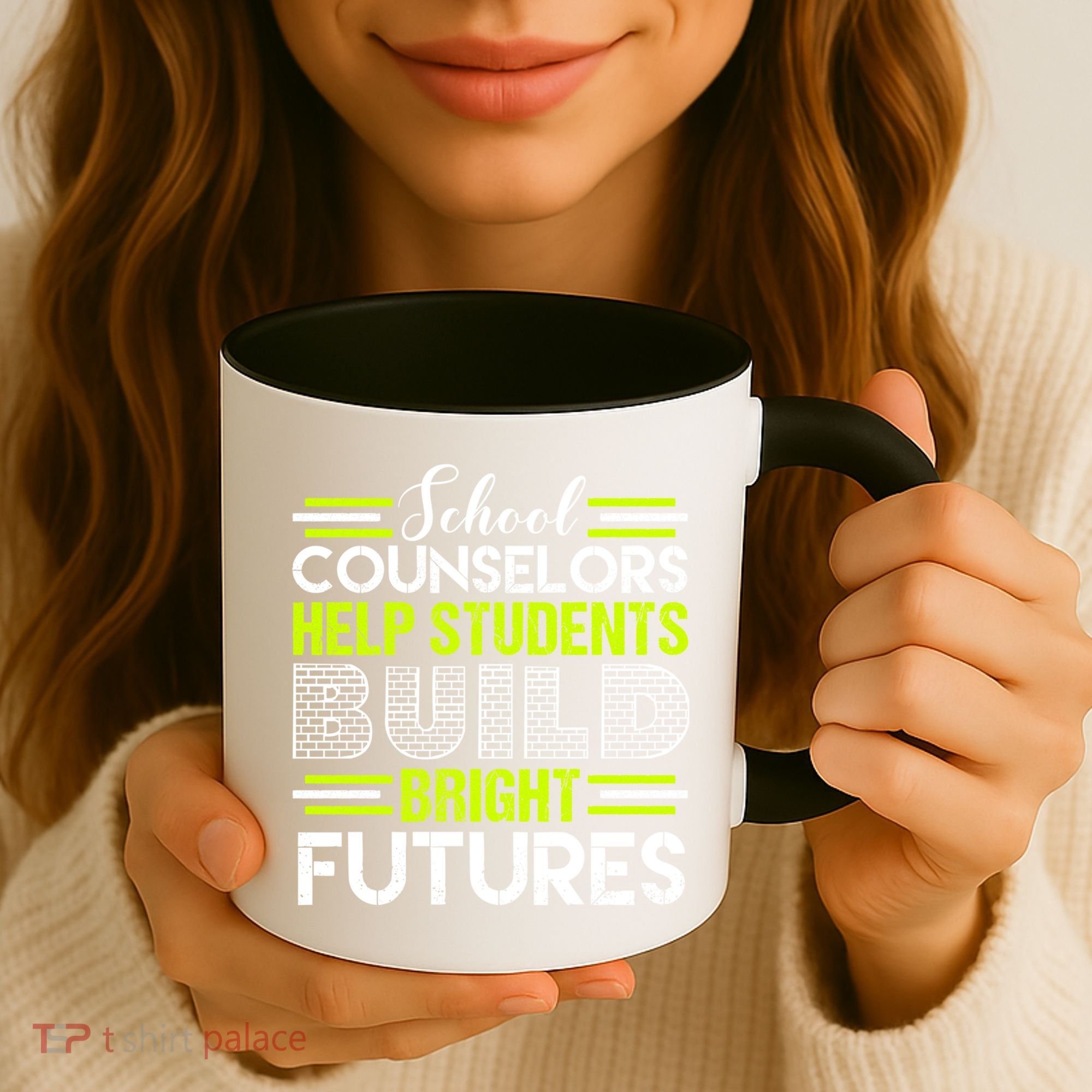 School Counselors Help Students Build Bright Futures Coffee Mug