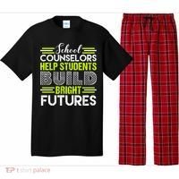 School Counselors Help Students Build Bright Futures Pajama Set thumb 0