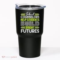 School Counselors Help Students Build Bright Futures Tumbler thumb 0