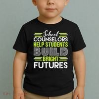 School Counselors Help Students Build Bright Futures Toddler T-Shirt thumb 2