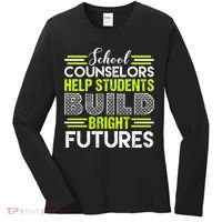 School Counselors Help Students Build Bright Futures Women's Long Sleeve Shirt thumb 0