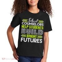 School Counselors Help Students Build Bright Futures Kids T-Shirt thumb 2