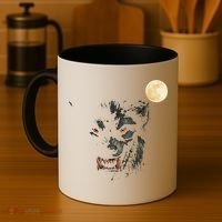 Scary Cool Halloween Werewolf Lychan Trick Or Treat Party Coffee Mug thumb 4