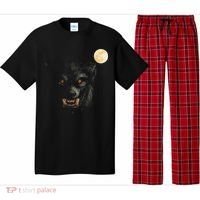Scary Cool Halloween Werewolf Lychan Trick Or Treat Party Pajama Set thumb 0