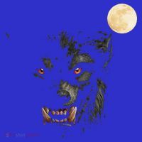 Scary Cool Halloween Werewolf Lychan Trick Or Treat Party Long Sleeve Shirt thumb 2