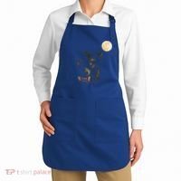 Scary Cool Halloween Werewolf Lychan Trick Or Treat Party Apron thumb 2