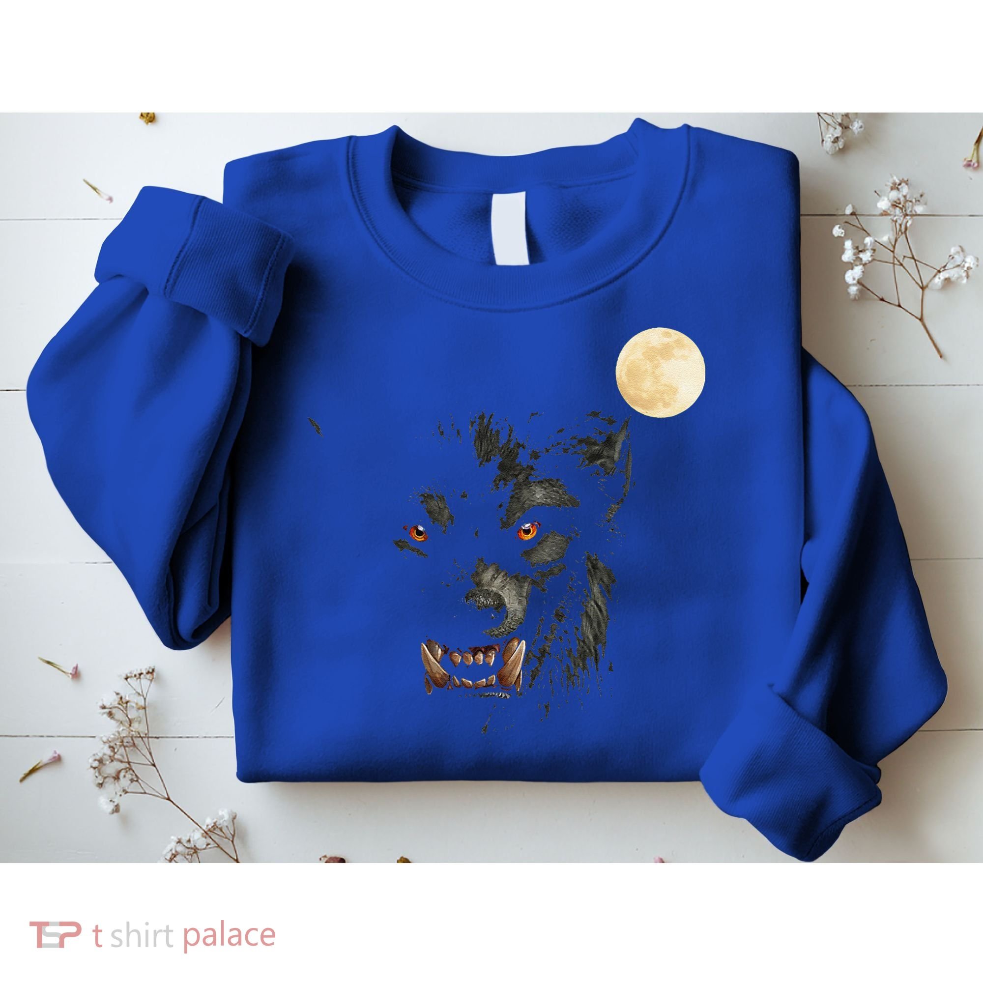 Scary Cool Halloween Werewolf Lychan Trick Or Treat Party Sweatshirt