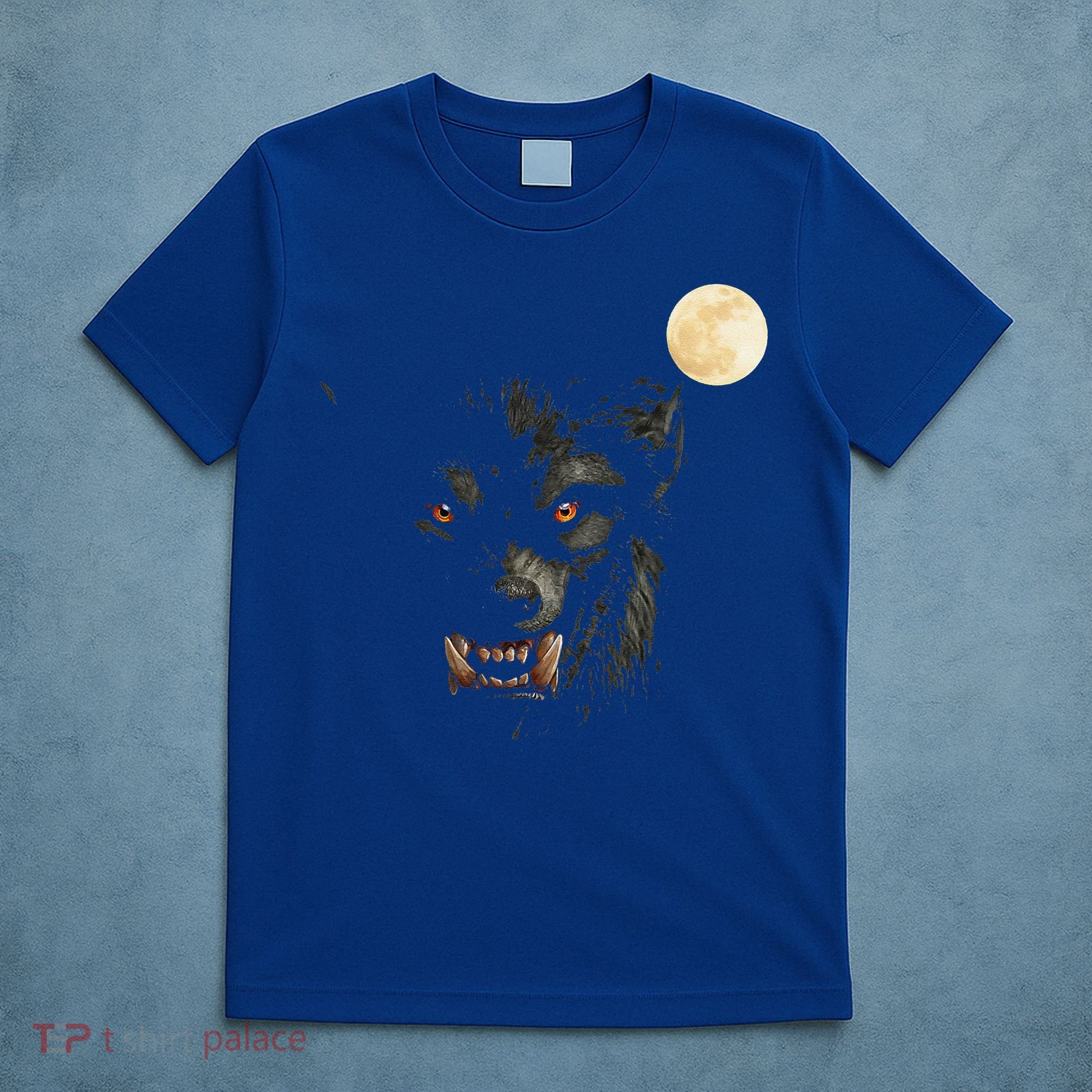 Scary Cool Halloween Werewolf Lychan Trick Or Treat Party T-Shirt
