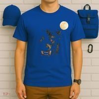 Scary Cool Halloween Werewolf Lychan Trick Or Treat Party T-Shirt thumb 6
