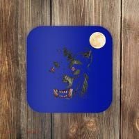 Scary Cool Halloween Werewolf Lychan Trick Or Treat Party Coaster thumb 0