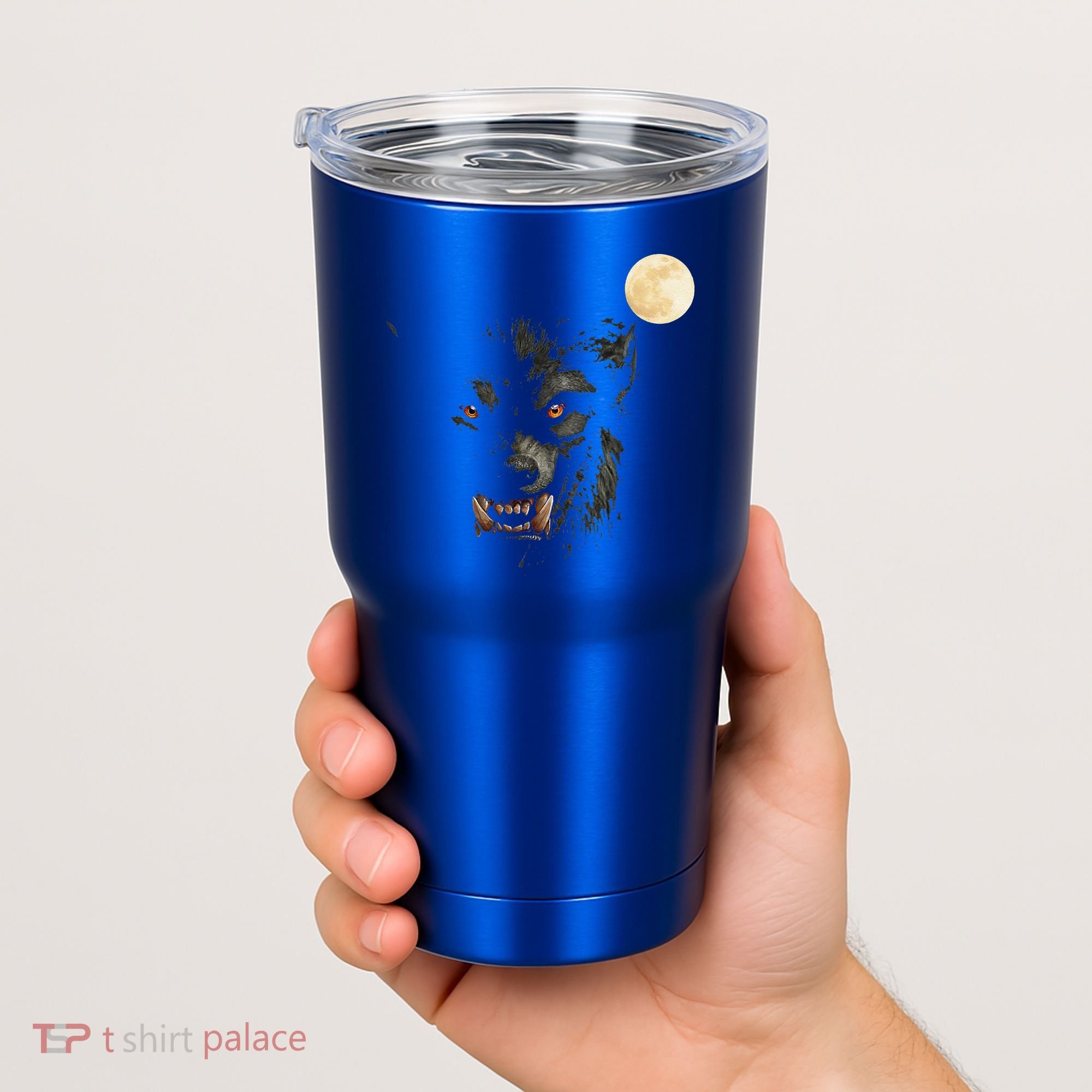 Scary Cool Halloween Werewolf Lychan Trick Or Treat Party Tumbler