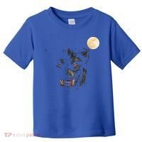 Scary Cool Halloween Werewolf Lychan Trick Or Treat Party Toddler T-Shirt thumb 0