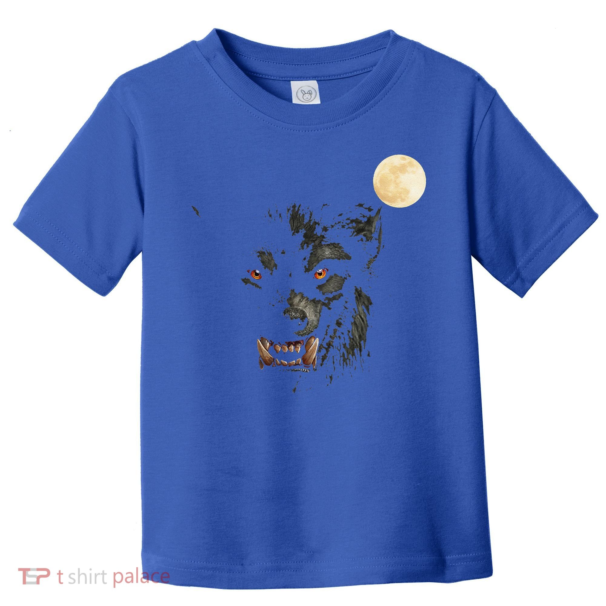 Scary Cool Halloween Werewolf Lychan Trick Or Treat Party Toddler T-Shirt