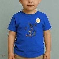 Scary Cool Halloween Werewolf Lychan Trick Or Treat Party Toddler T-Shirt thumb 2