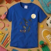 Scary Cool Halloween Werewolf Lychan Trick Or Treat Party Kids T-Shirt thumb 3