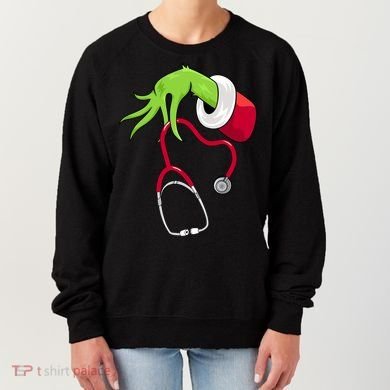 Stethoscope Christmas Holiday Women's Sweatshirt