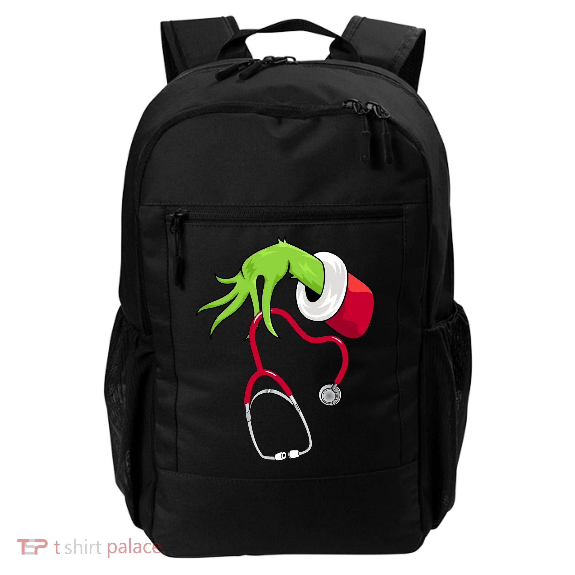 Stethoscope Christmas Holiday Backpack