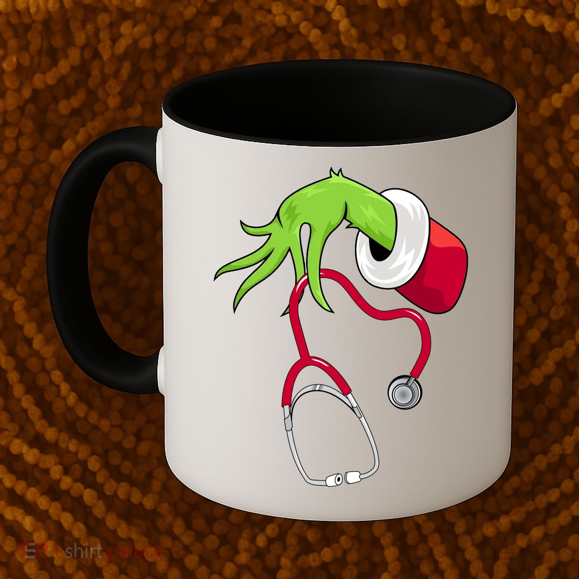 Stethoscope Christmas Holiday Coffee Mug
