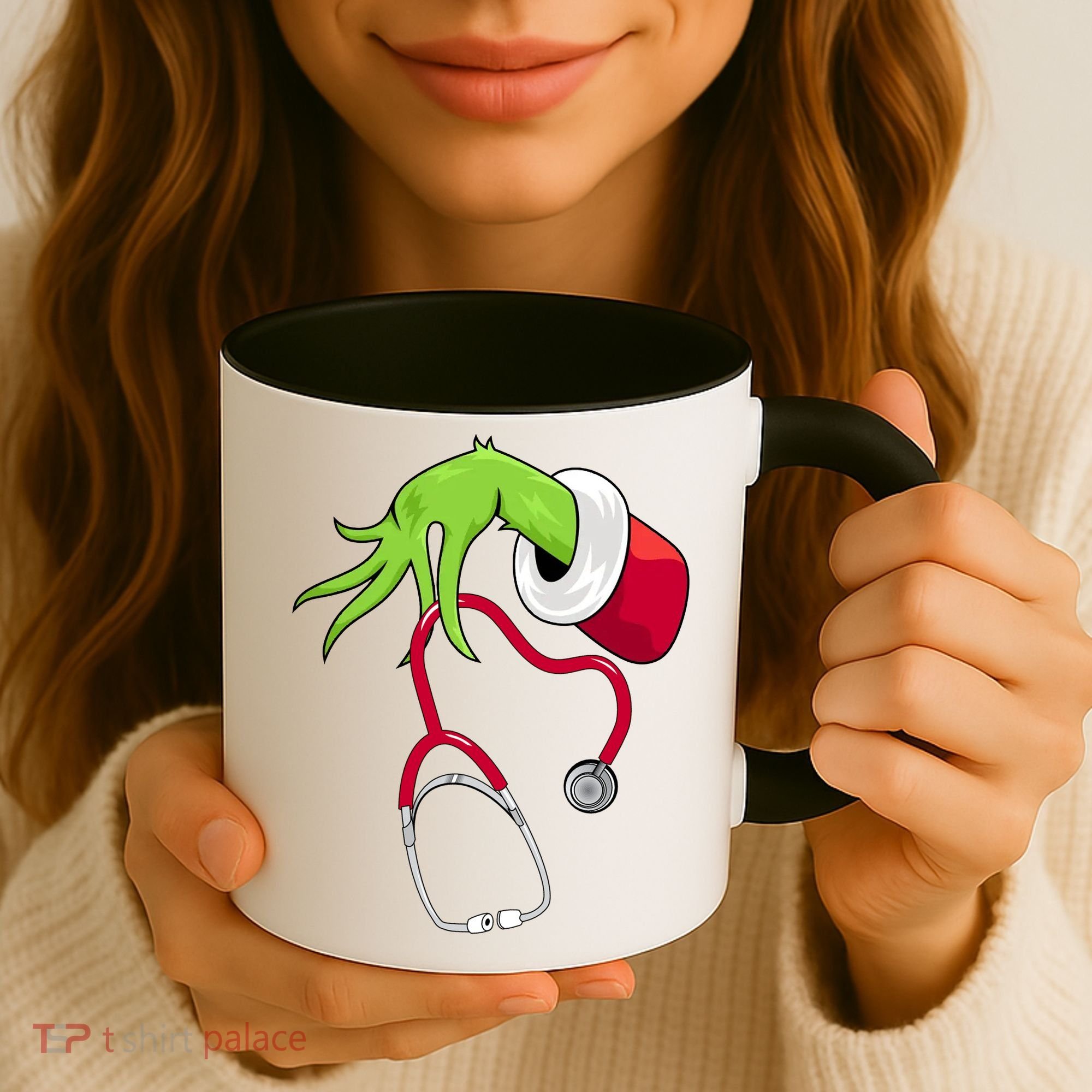Stethoscope Christmas Holiday Coffee Mug