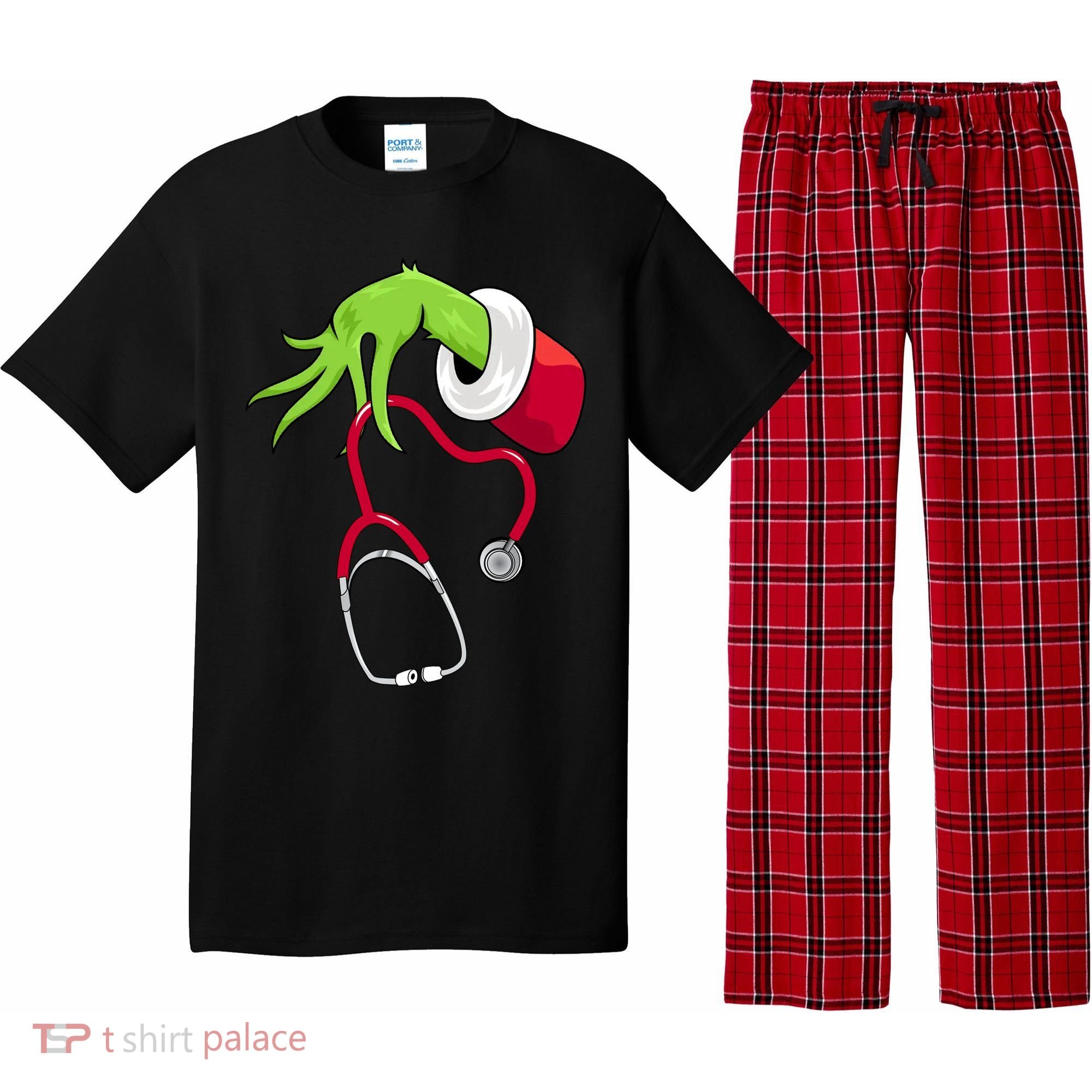 Stethoscope Christmas Holiday Pajama Set