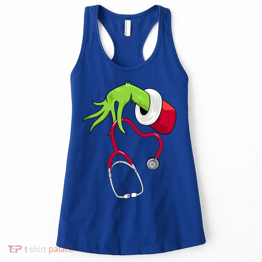 Stethoscope Christmas Holiday Women's Tank Top