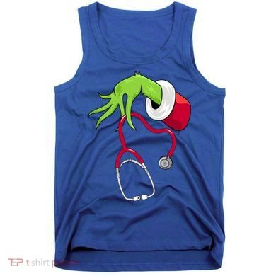 Stethoscope Christmas Holiday Tank Top
