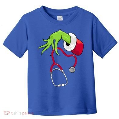 Stethoscope Christmas Holiday Toddler T-Shirt