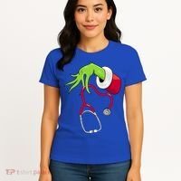 Stethoscope Christmas Holiday Women's T-Shirt thumb 4