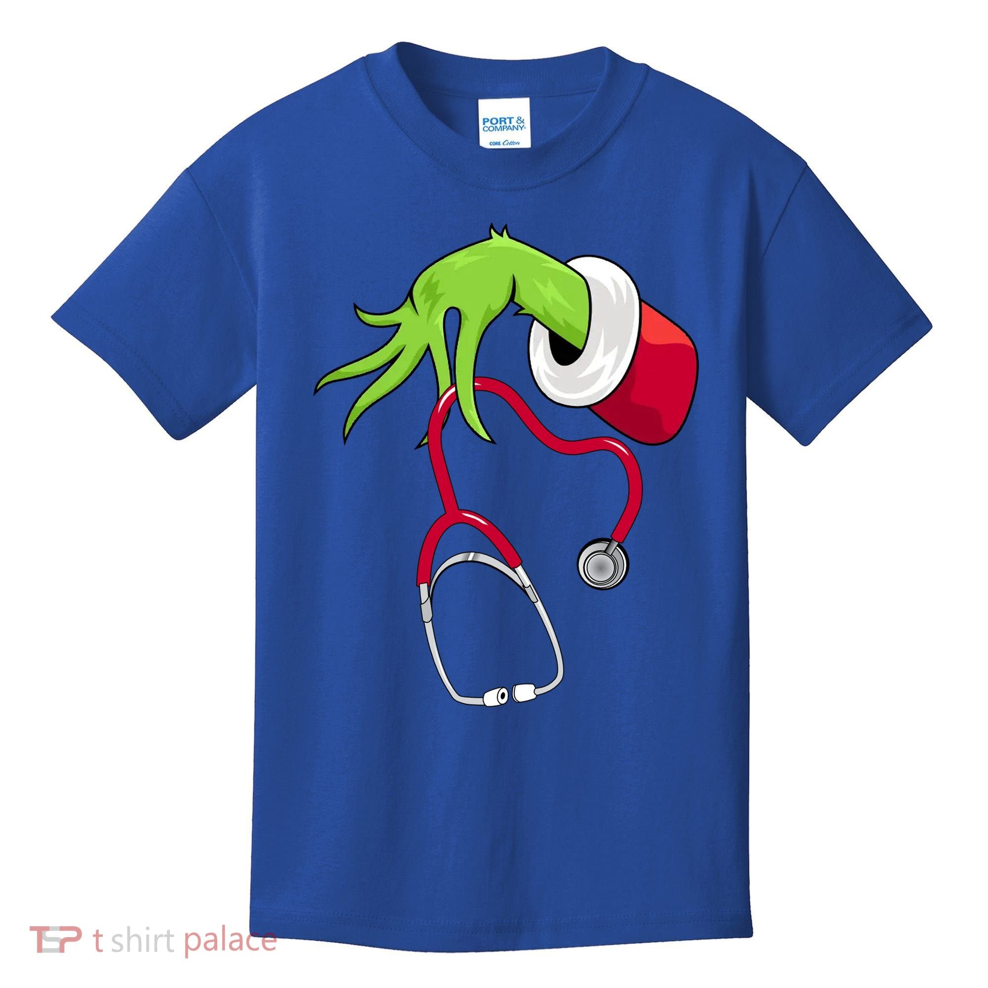 Stethoscope Christmas Holiday Kids T-Shirt