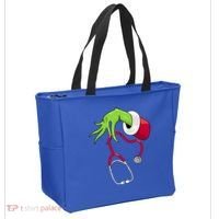 Stethoscope Christmas Holiday Tote Bag thumb 2