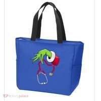 Stethoscope Christmas Holiday Tote Bag thumb 3