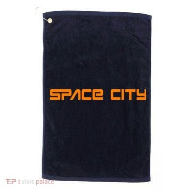 Space City Houston Golf Towel