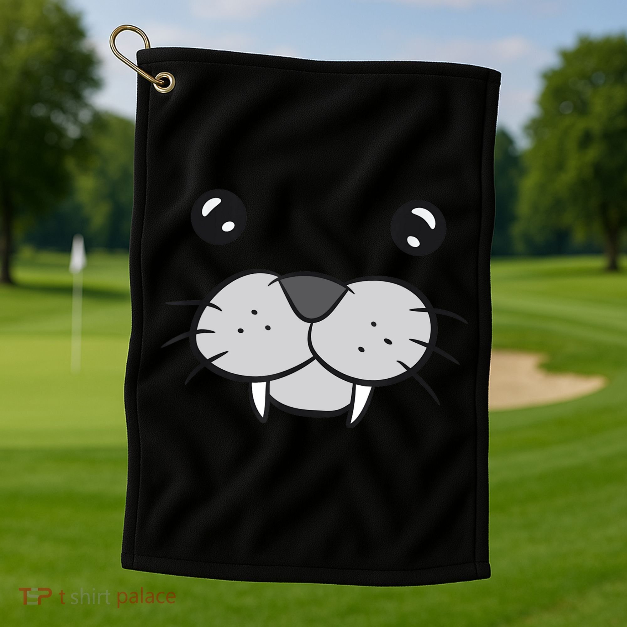 Seal Costume Halloween Costume Seal Funny Seals Golf Towel