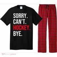 Sorry Can't Hockey Bye Pajama Set thumb 0