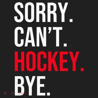 Sorry Can't Hockey Bye Kids Long Sleeve Plaid Pajama Set